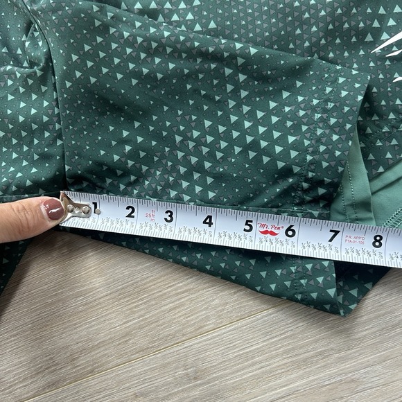 Gymshark XL Sport 2 In 1  7" Shorts Hoya Green Gym Workout Weightlift Crossfit - Picture 13 of 14